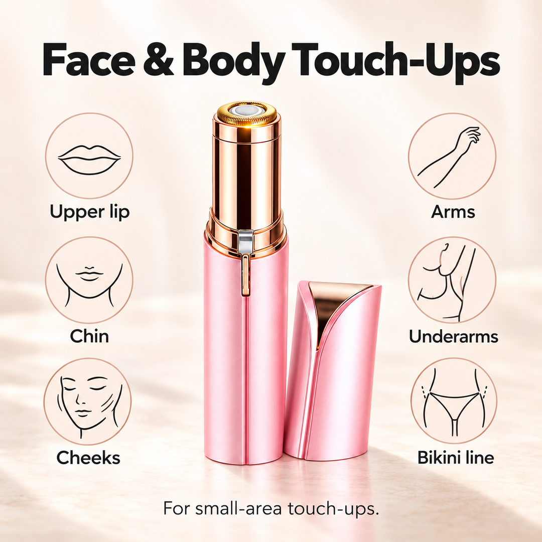 Aaslo Mini Facial Hair Remover – Rechargeable & Discreet