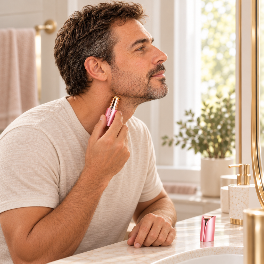 Aaslo Mini Facial Hair Remover – Rechargeable & Discreet