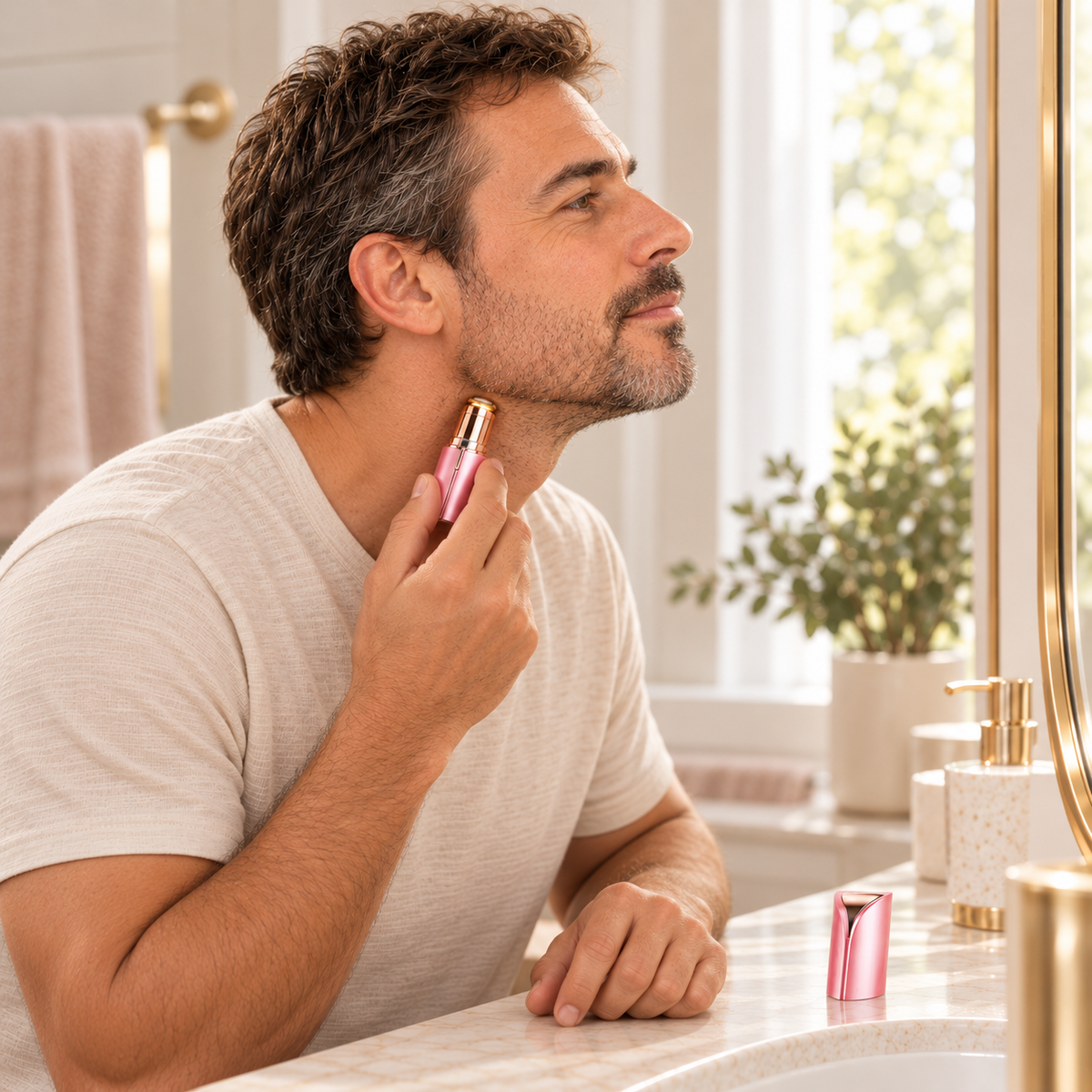 Aaslo Mini Facial Hair Remover – Rechargeable & Discreet