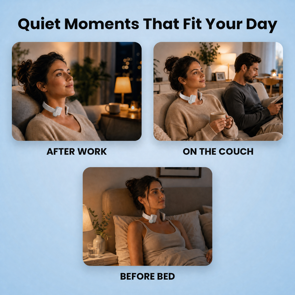 Aaslo Neck Relaxation Device – Hands-Free Evening Wind-Down