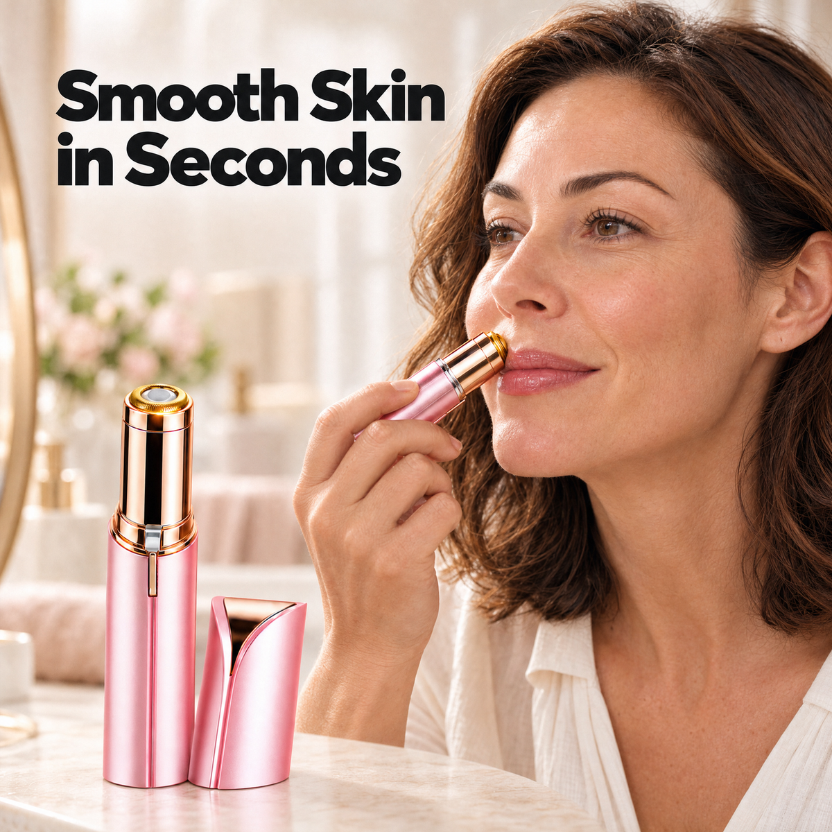 Aaslo Mini Facial Hair Remover – Rechargeable & Discreet